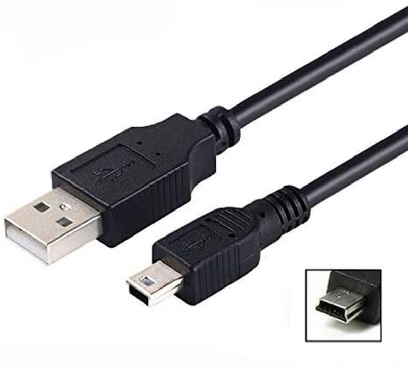 ienza 3Ft USB A (Type A) to Mini B USB 2.0 Data and Charger Cable for Old Android, PS3 Controller, MP3 Player, Gopro Hero 3, Blue Yeti, Digital Camera, Garmin & More - Image 3